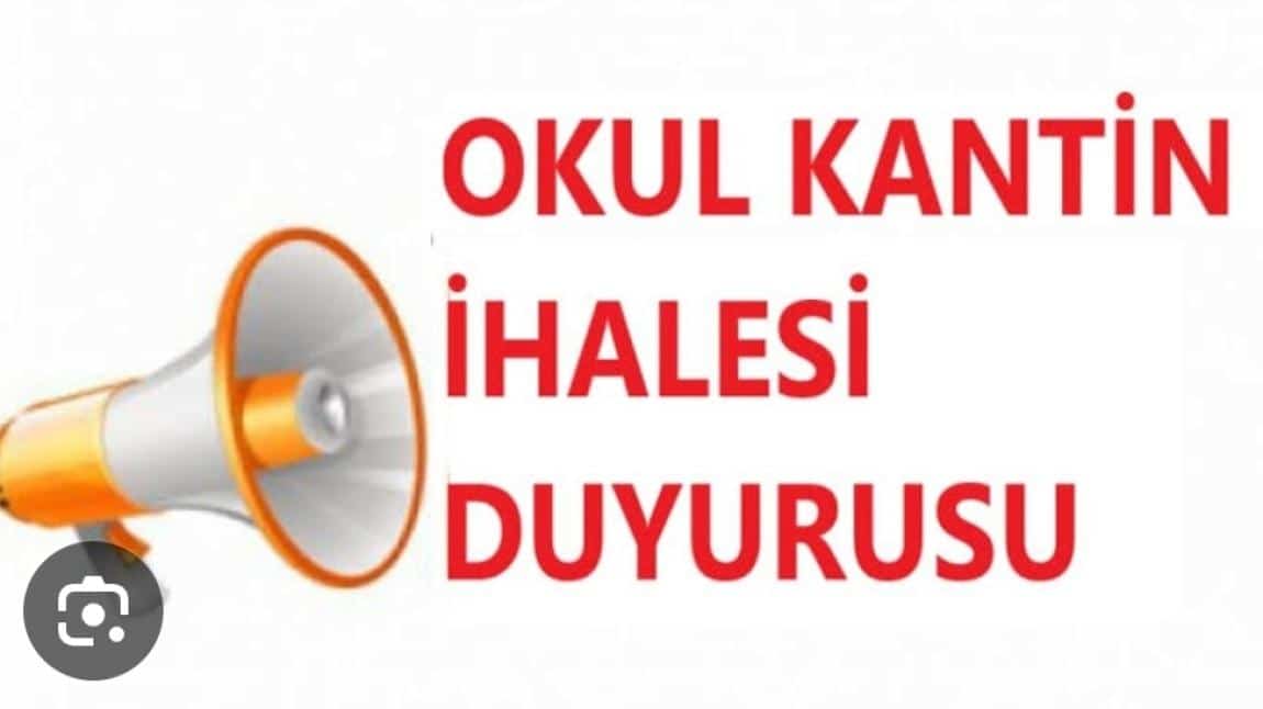 Gümüşova İmam Hatip Lisesi Kantin İhale ilanı